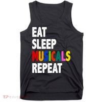 Eat Sleep Musicals Repeat Tank Top thumb 0