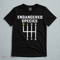 Endangered Species Manual Gearbox Stick Shift T-Shirt thumb 5