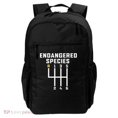 Endangered Species Manual Gearbox Stick Shift Backpack