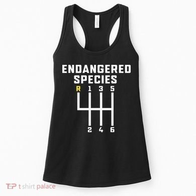 Endangered Species Manual Gearbox Stick Shift Women's Tank Top