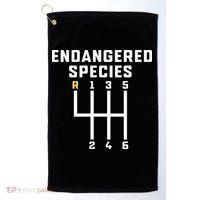 Endangered Species Manual Gearbox Stick Shift Golf Towel thumb 0