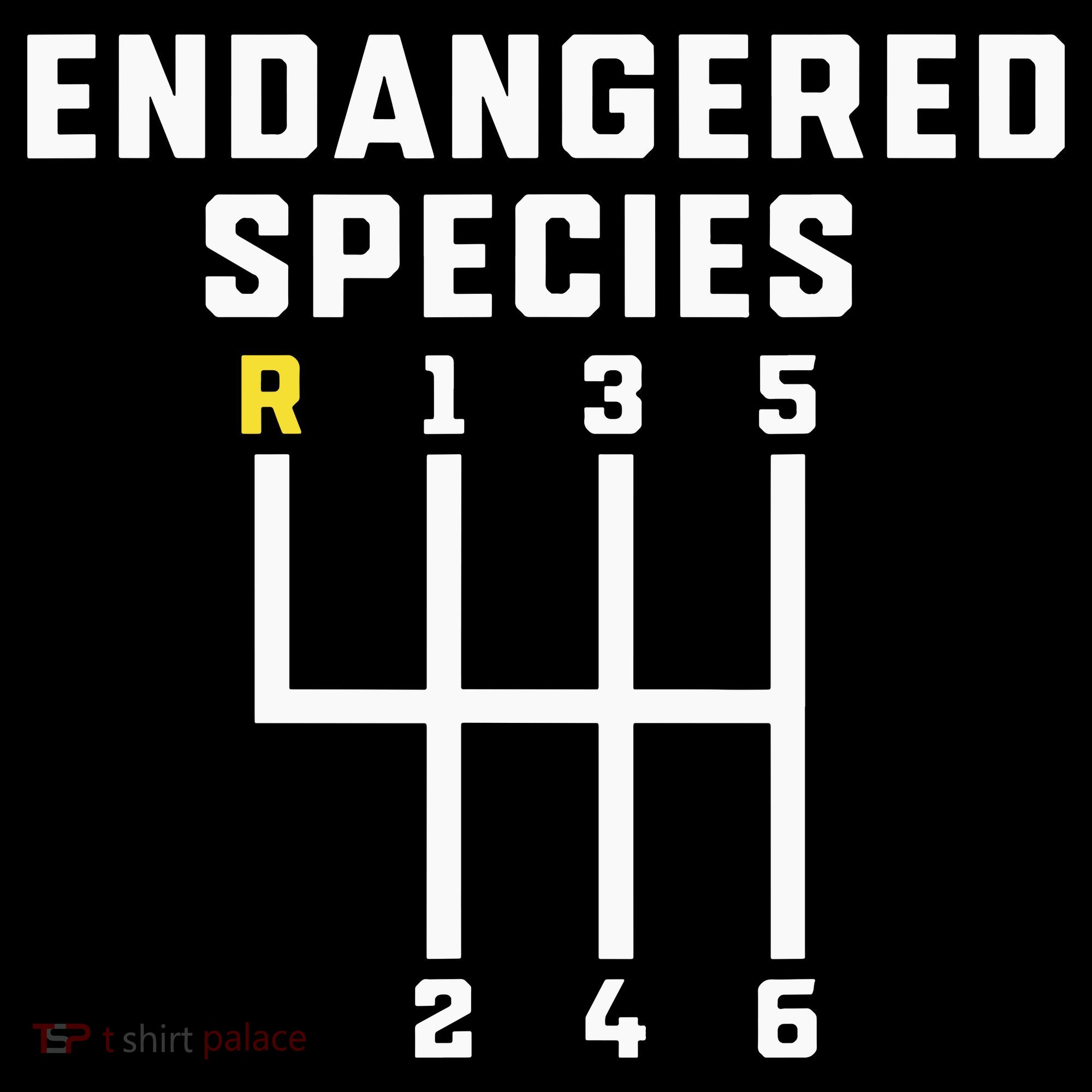 Endangered Species Manual Gearbox Stick Shift Toddler T-Shirt