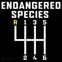 Endangered Species Manual Gearbox Stick Shift Women's Long Sleeve Shirt thumb 2