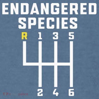 Endangered Species Manual Gearbox Stick Shift Garment-Dyed Sweatshirt