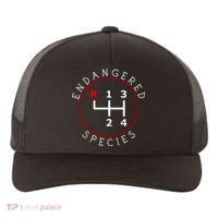 Endangered Species Manual Gearbox Stick Shift 4 Speed 1320 Yupoong Adult 5-Panel Trucker Hat thumb 0