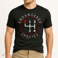 Endangered Species Manual Gearbox Stick Shift 4 Speed 1320 Cooling Performance Crew T-Shirt thumb 2