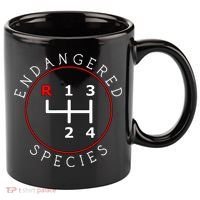 Endangered Species Manual Gearbox Stick Shift 4 Speed 1320 11oz C Handle Ceramic Mug thumb 0