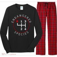 Endangered Species Manual Gearbox Stick Shift 4 Speed 1320 Long Sleeve Pajama Set thumb 0