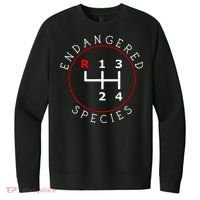Endangered Species Manual Gearbox Stick Shift 4 Speed 1320 V.I.T. Fleece Crew Sweatshirt thumb 0