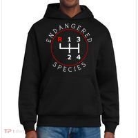 Endangered Species Manual Gearbox Stick Shift 4 Speed 1320 District V.I.T. Heavyweight Hoodie thumb 0