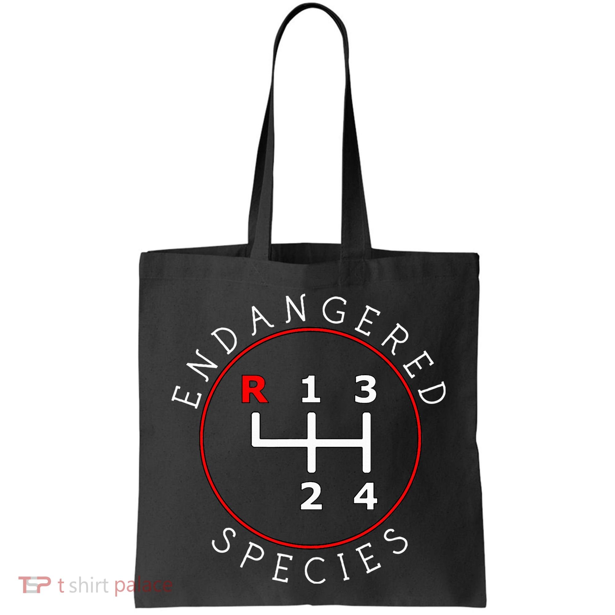 Endangered Species Manual Gearbox Stick Shift 4 Speed 1320 Tote Bag