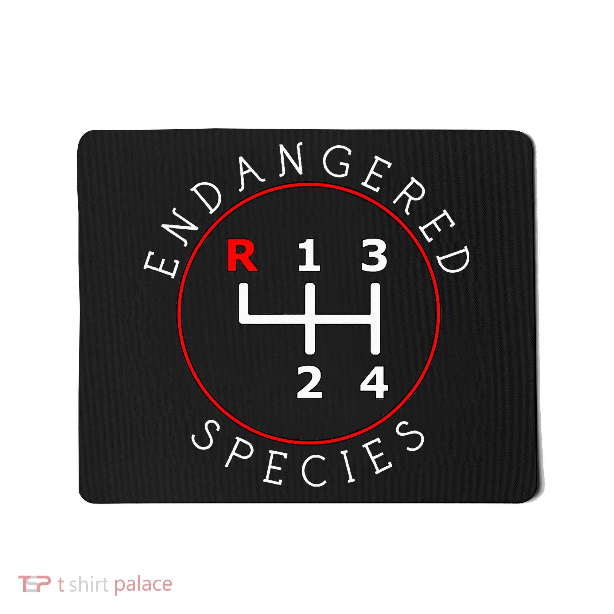 Endangered Species Manual Gearbox Stick Shift 4 Speed 1320 Mousepad