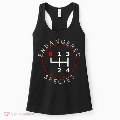 Endangered Species Manual Gearbox Stick Shift 4 Speed 1320 Women's Tank Top