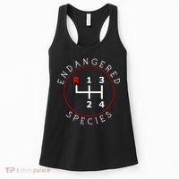 Endangered Species Manual Gearbox Stick Shift 4 Speed 1320 Women's Tank Top thumb 0