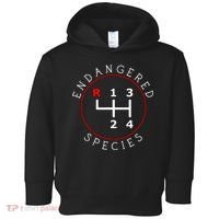 Endangered Species Manual Gearbox Stick Shift 4 Speed 1320 Toddler Hoodie thumb 0