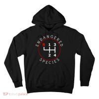 Endangered Species Manual Gearbox Stick Shift 4 Speed 1320 Tall Hoodie thumb 0