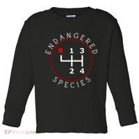 Endangered Species Manual Gearbox Stick Shift 4 Speed 1320 Toddler Long Sleeve Shirt thumb 0