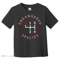 Endangered Species Manual Gearbox Stick Shift 4 Speed 1320 Toddler T-Shirt thumb 0