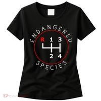 Endangered Species Manual Gearbox Stick Shift 4 Speed 1320 Women's T-Shirt thumb 0