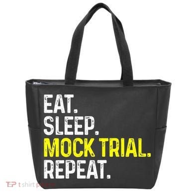 Eat Sleep Mock Trial Repeat Funny Lawyer Gift Bag