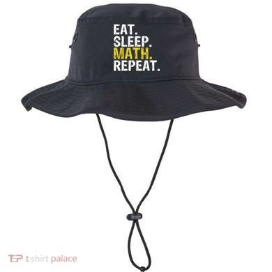 Eat Sleep Math Repeat Mathematics Gift Meaningful Gift Bucket Hat