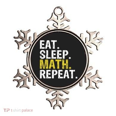 Eat Sleep Math Repeat Mathematics Gift Meaningful Gift Ornament