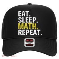 Eat Sleep Math Repeat Mathematics Gift Meaningful Gift Hat thumb 0