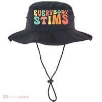 Everybody Stims Neurodiversity Acceptance SPED Teacher  Bucket Hat thumb 0