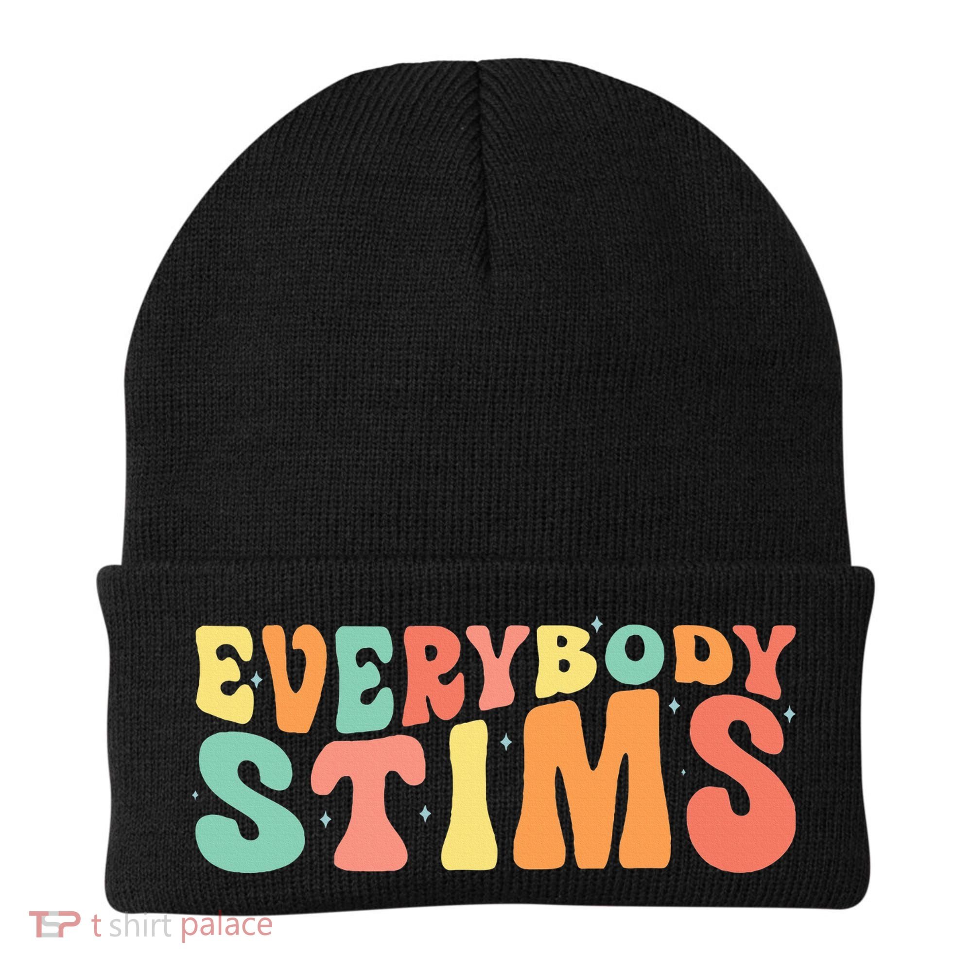 Everybody Stims Neurodiversity Acceptance SPED Teacher  Beanie