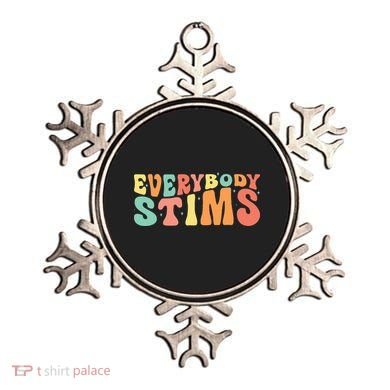 Everybody Stims Neurodiversity Acceptance SPED Teacher  Ornament