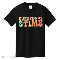 Everybody Stims Neurodiversity Acceptance SPED Teacher  Kids T-Shirt thumb 0