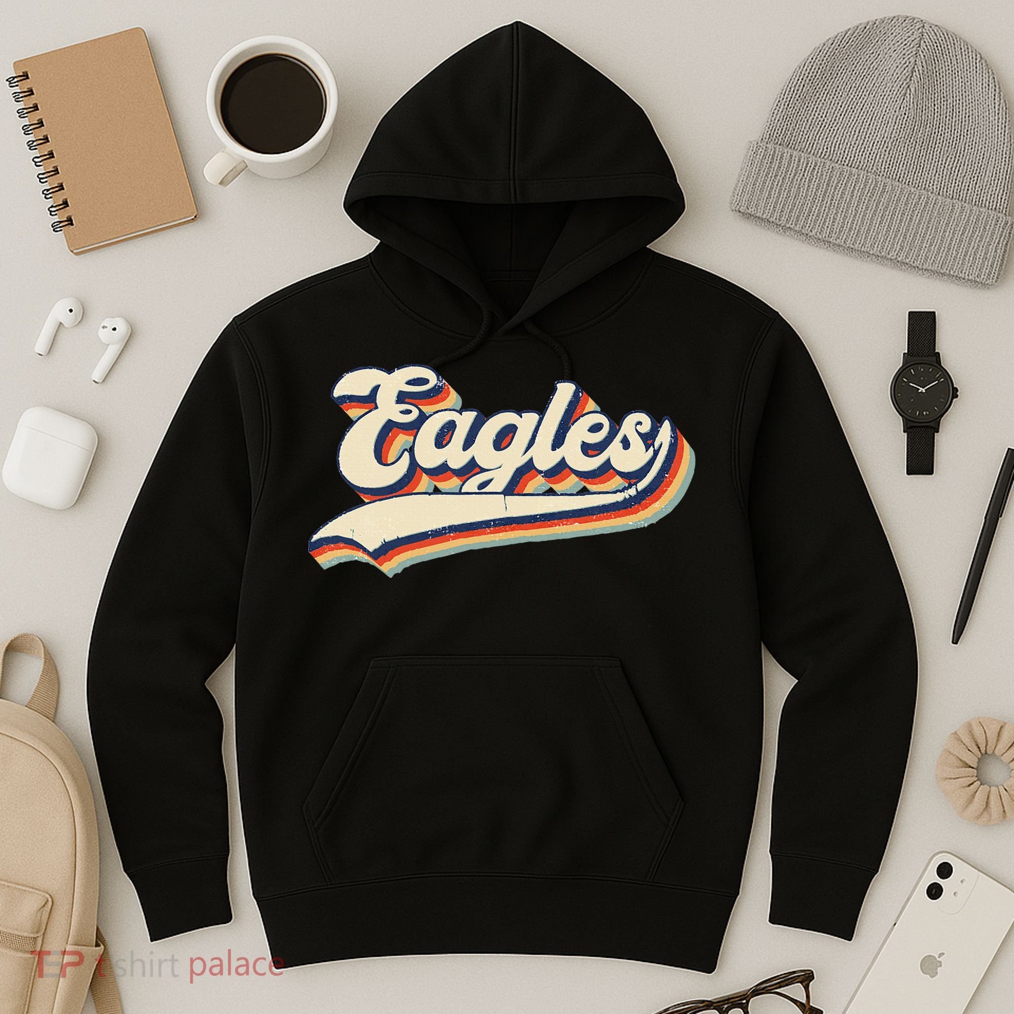 Eagles Sports Name Hoodie
