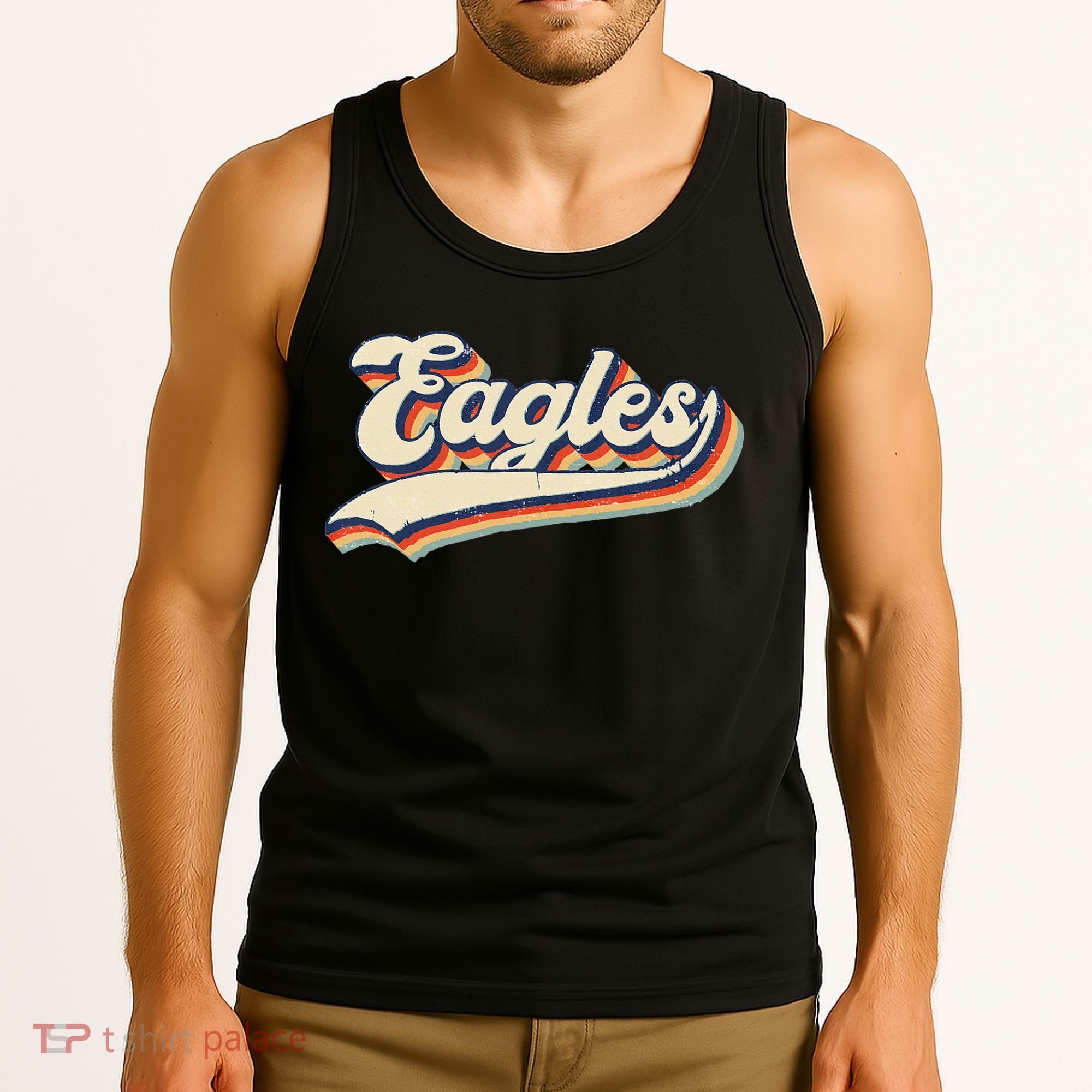 Eagles Sports Name Tank Top