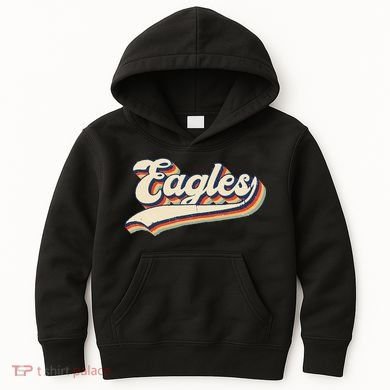Eagles Sports Name Kids Hoodie
