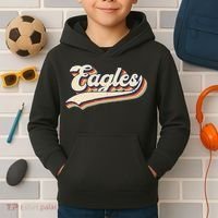 Eagles Sports Name Kids Hoodie thumb 2