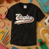 Eagles Sports Name Kids T-Shirt thumb 3