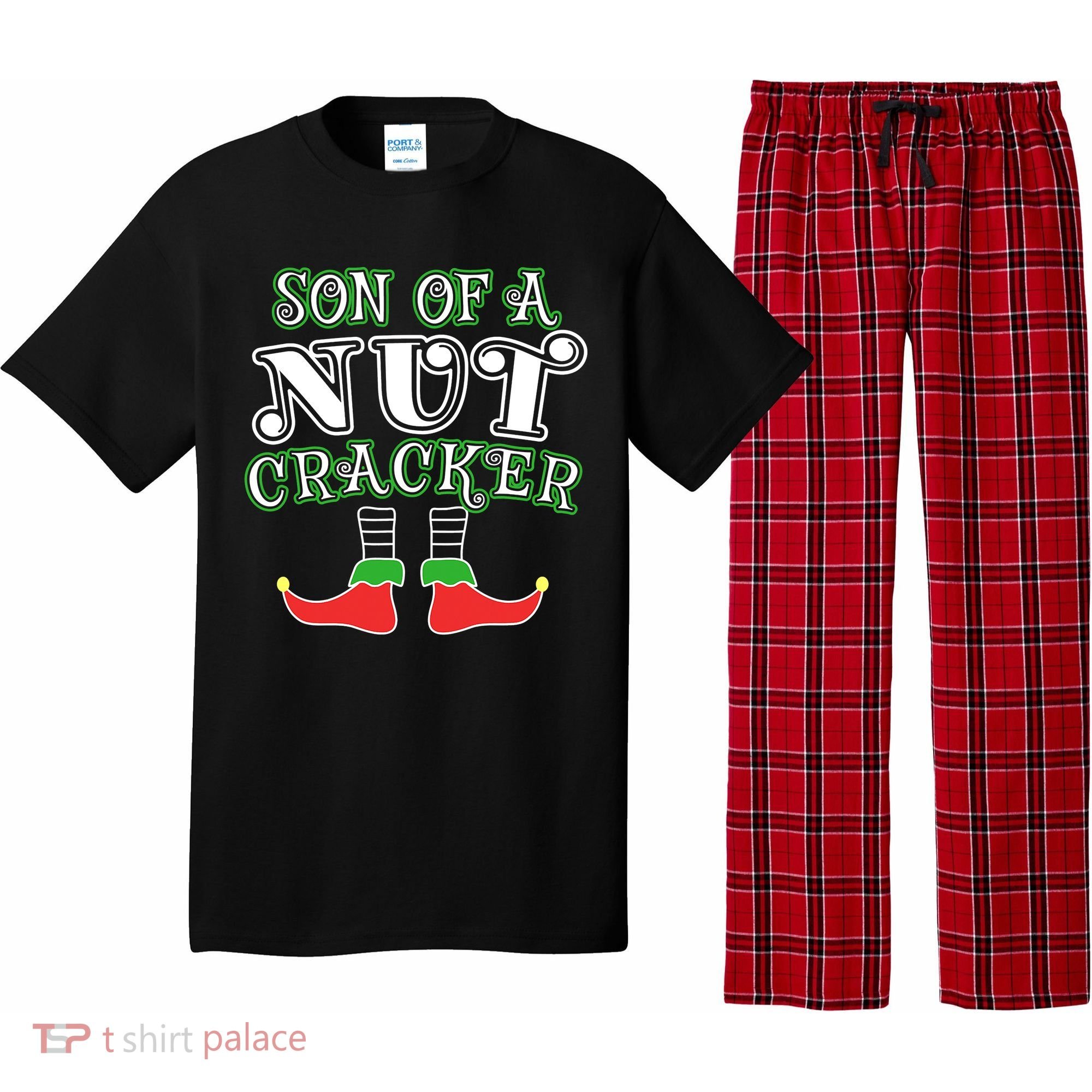 Elf Son Of A Nutcracker Pajama Set