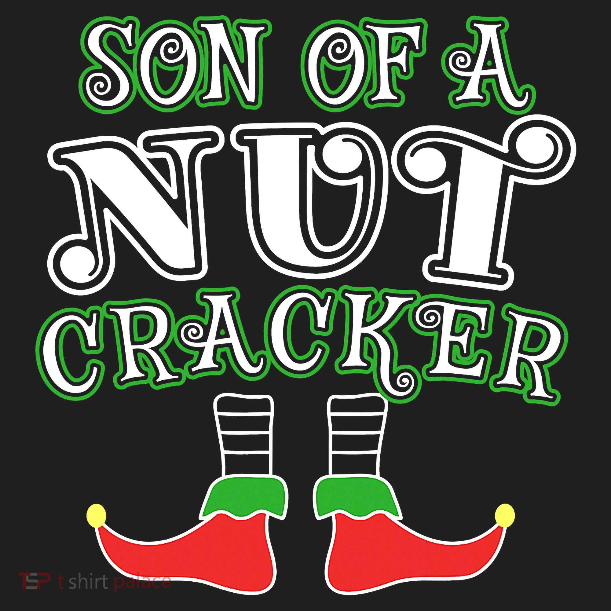 Elf Son Of A Nutcracker Golf Towel