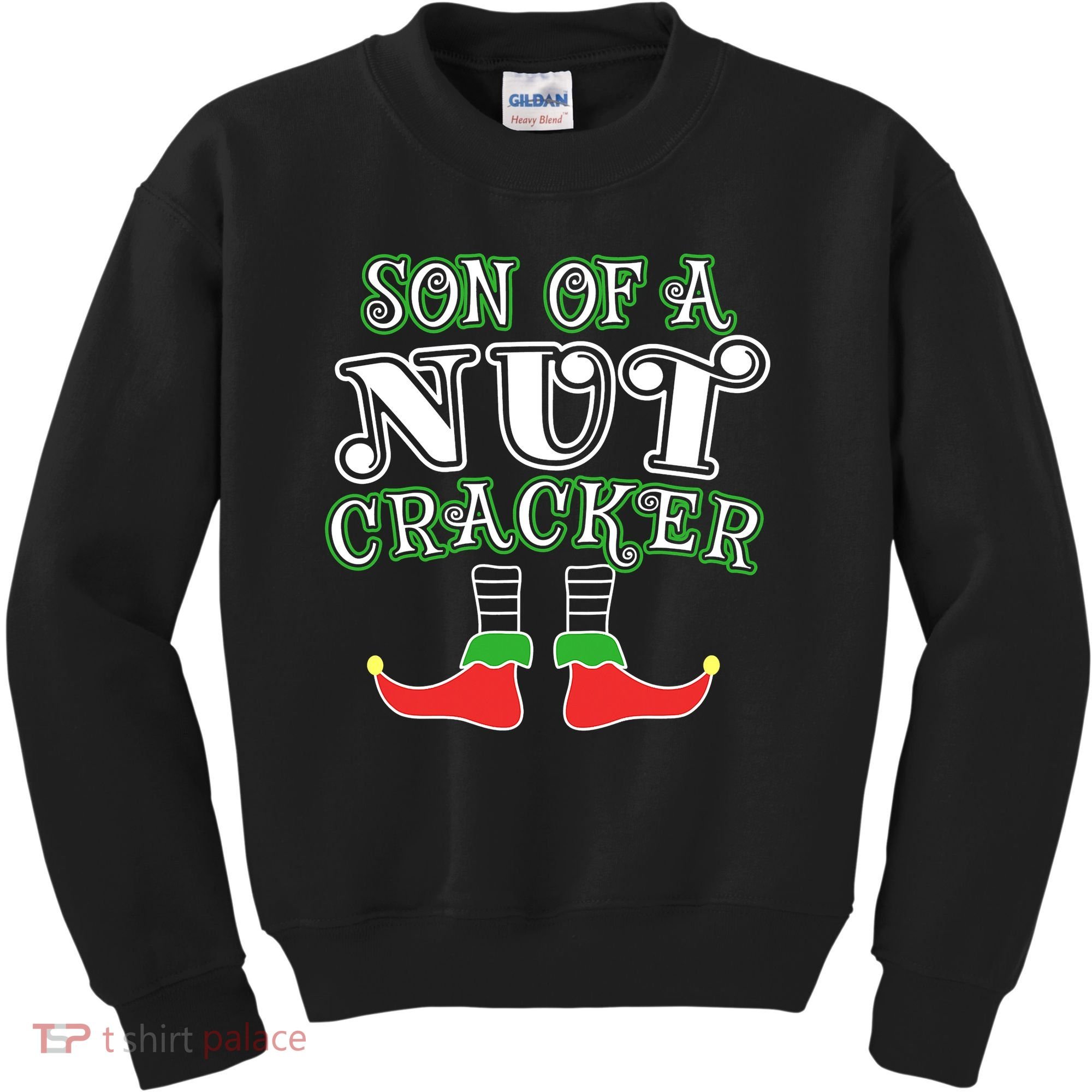 Elf Son Of A Nutcracker Kids Sweatshirt