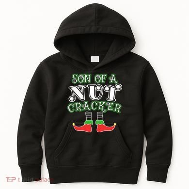 Elf Son Of A Nutcracker Kids Hoodie