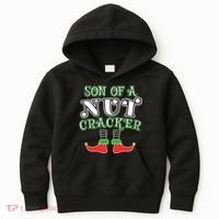 Elf Son Of A Nutcracker Kids Hoodie thumb 0