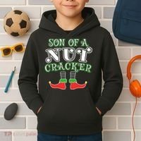 Elf Son Of A Nutcracker Kids Hoodie thumb 2