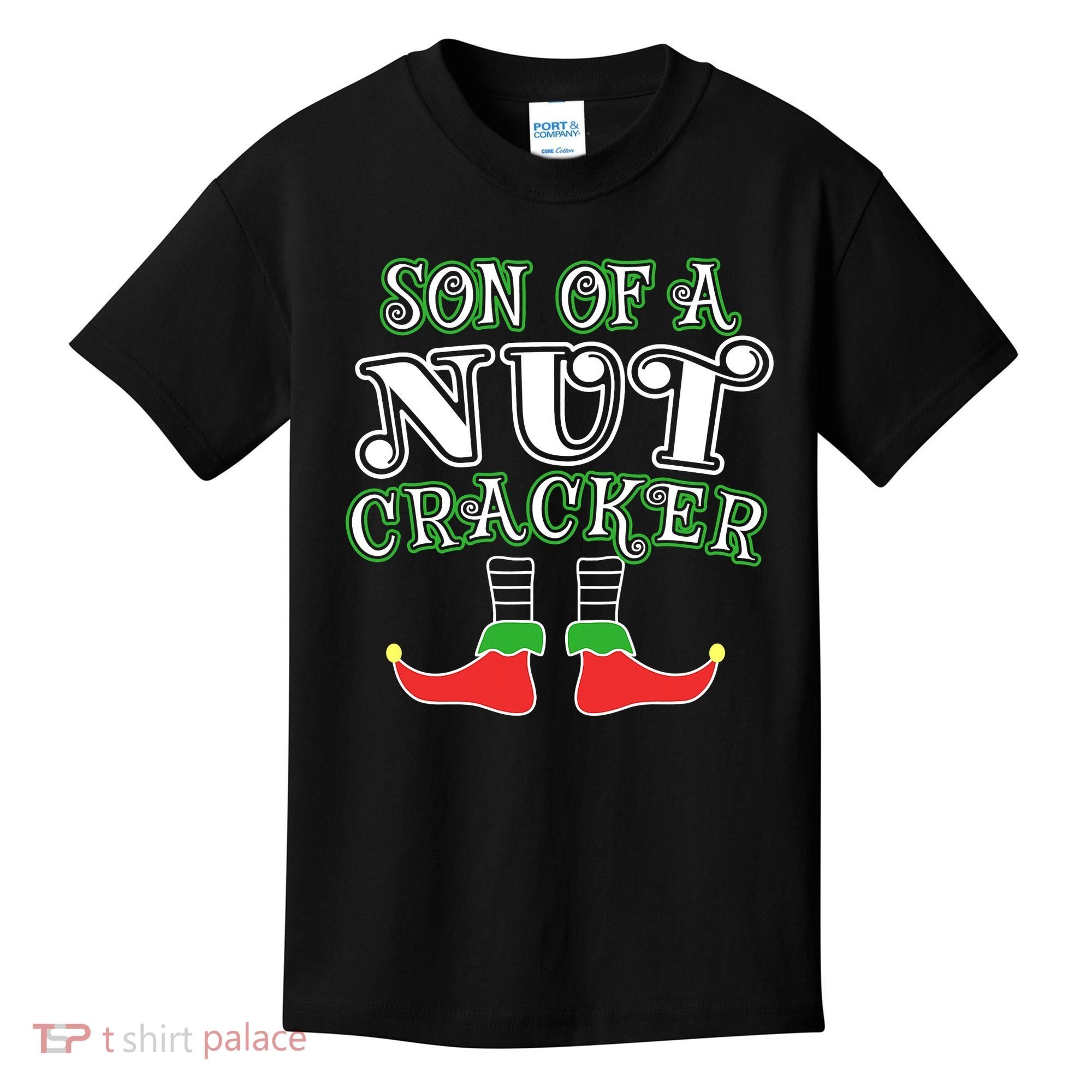 Elf Son Of A Nutcracker Kids T-Shirt