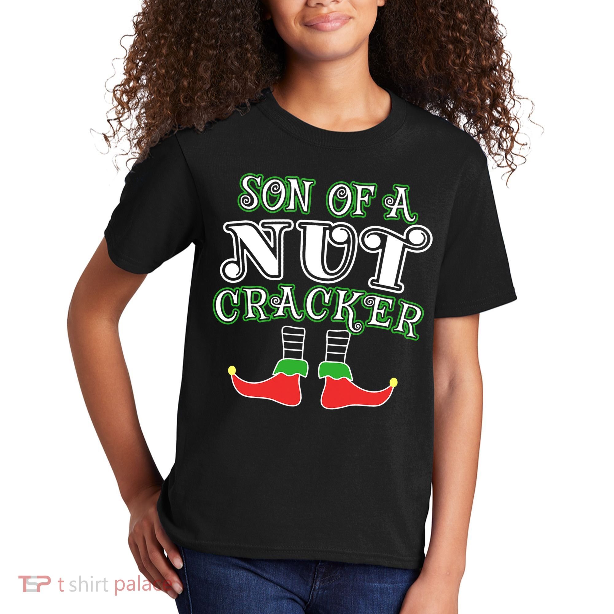 Elf Son Of A Nutcracker Kids T-Shirt