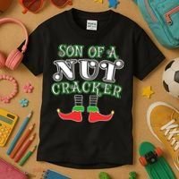Elf Son Of A Nutcracker Kids T-Shirt thumb 3