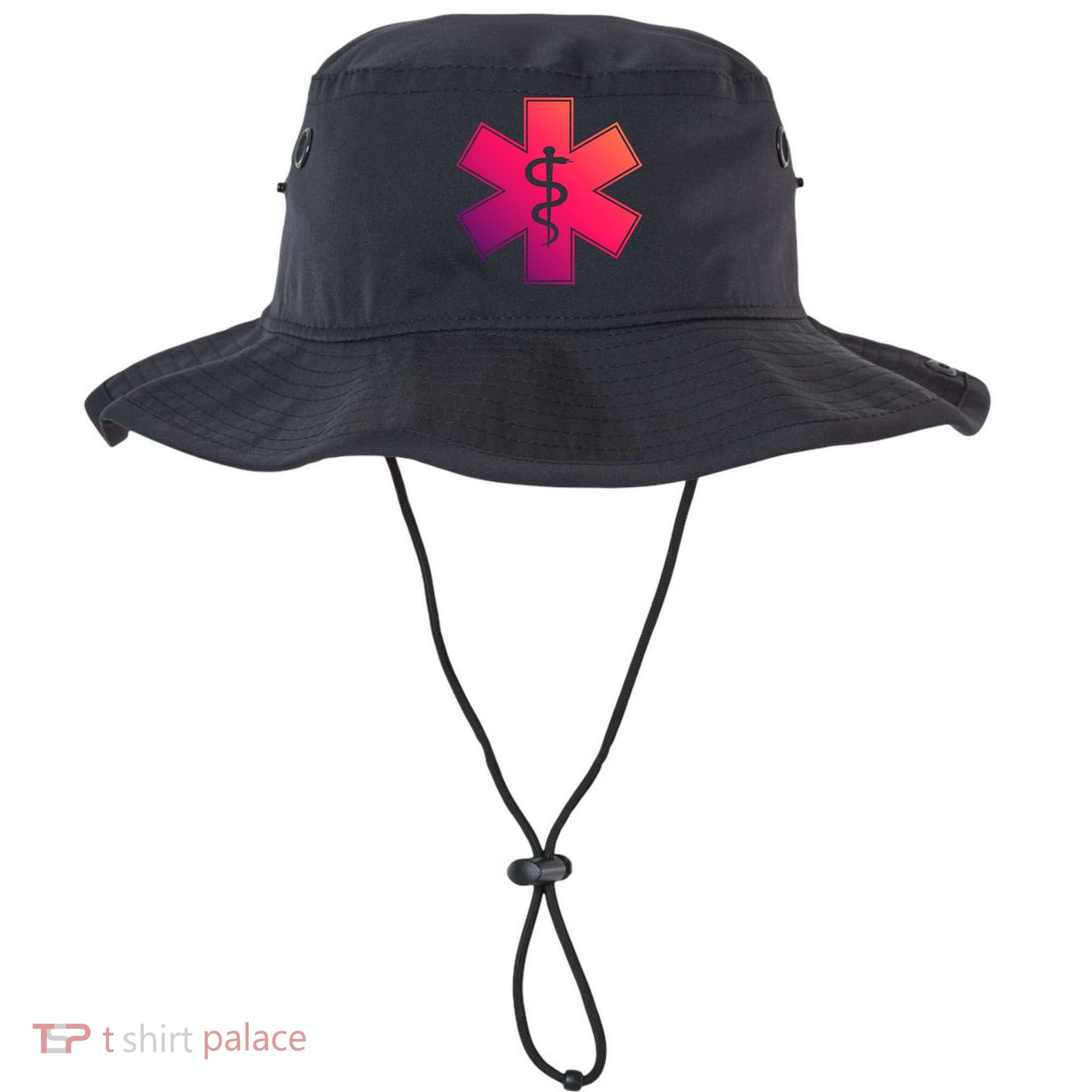 Emt Star Of Life Ems First Responder Emts Gift Bucket Hat