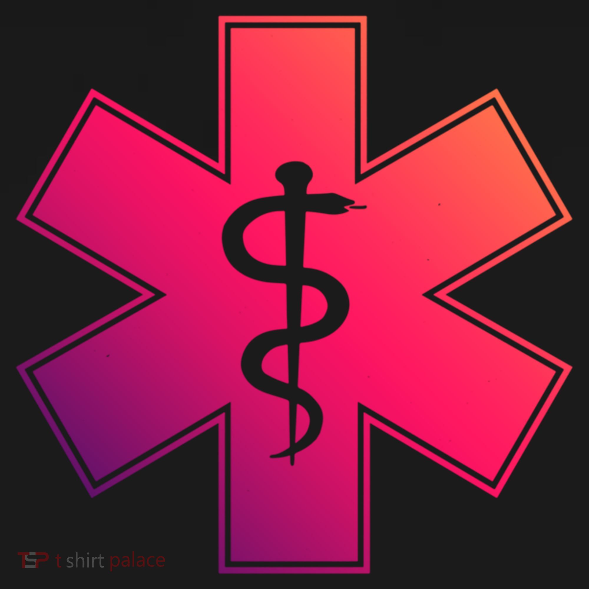 Emt Star Of Life Ems First Responder Emts Gift Women's Hoodie