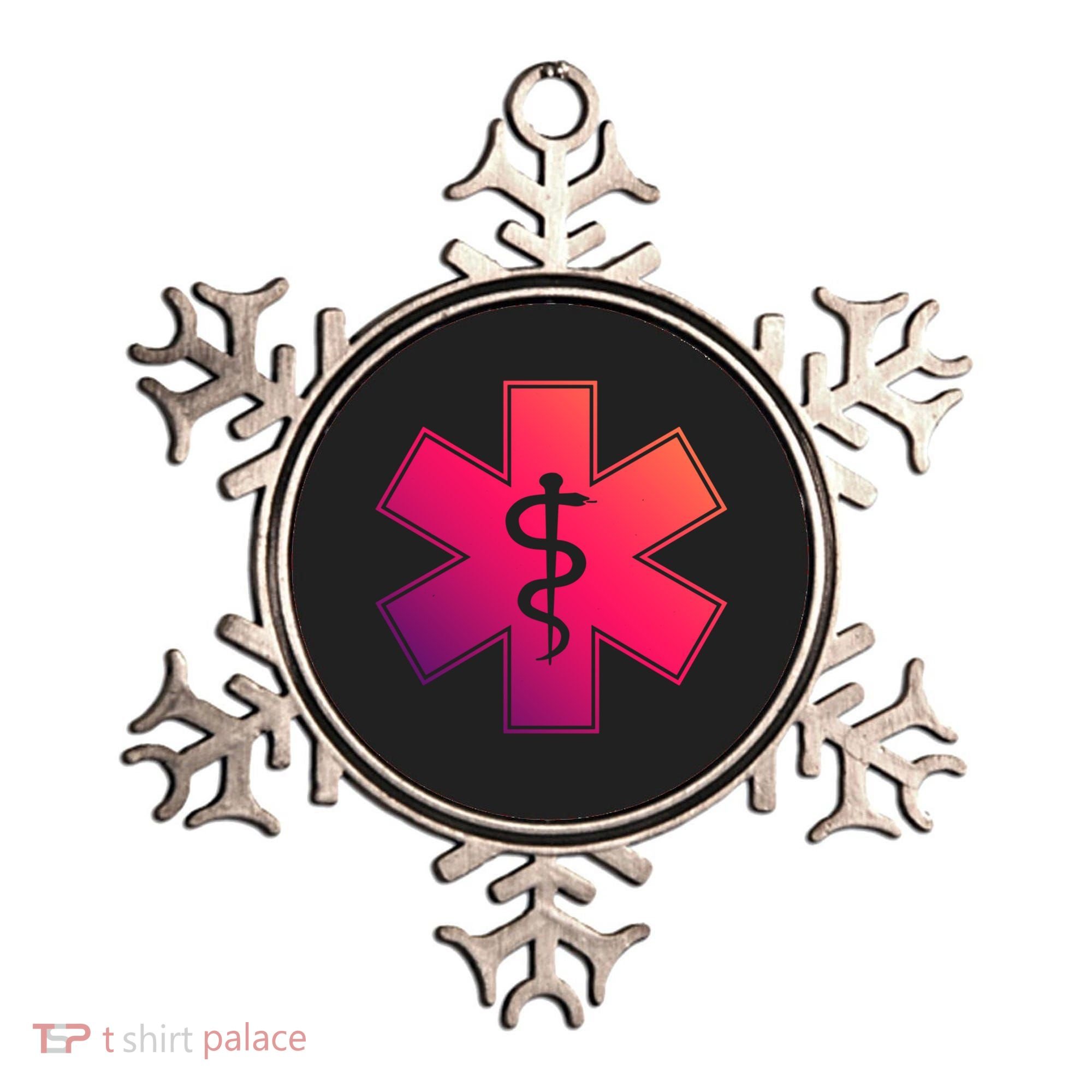 Emt Star Of Life Ems First Responder Emts Gift Ornament