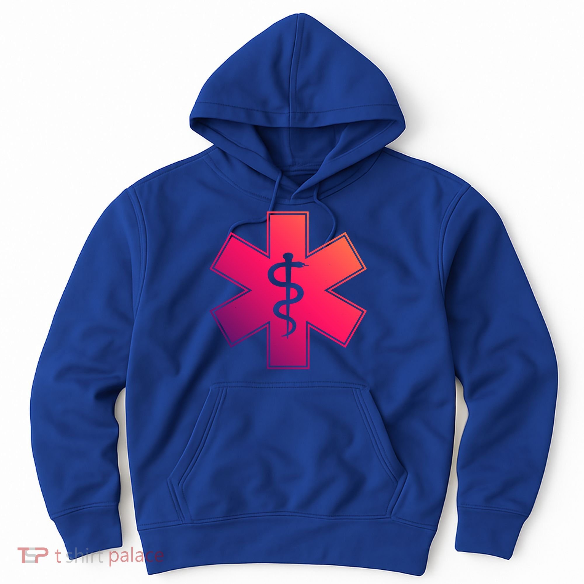 Emt Star Of Life Ems First Responder Emts Gift Hoodie