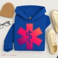 Emt Star Of Life Ems First Responder Emts Gift Hoodie thumb 4